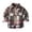 Gray, variant on Toddler Jackets for Girls Baby Boys and Toddler Boys Classic Denim Jacket Kids Baseball Jacket Long Sleeve Varsity Jackets for Boys and Girls Buttons Coat Size for 5-6 Years,Brown