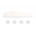 thumbnail image 1 of Wholesale Silicone Kitchen Sink Splash Guard: Heat-Resistant, Waterproof Suction Cup Barrier for Dishwashing & Food Prep – Compact, Portable Multifunctional Tool to Keep Kitchen Clean (White), 1 of 6