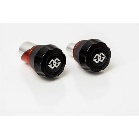 GILLES TOOLING Front Axle Protector - Black/Red - Aprilia GTA-F-A01-BR