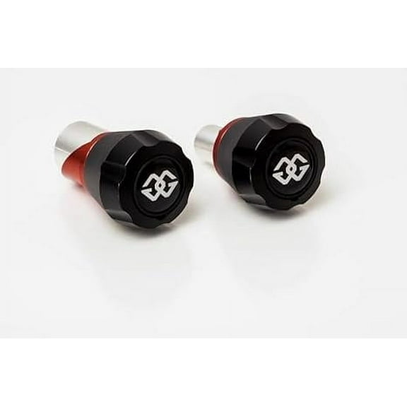 GILLES TOOLING Rear Axle Protector - Black/Red - Aprilia GTA-R-A01-BR