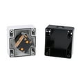 thumbnail image 3 of Unique Bargains Push Button Switch Station Box Momentary 1NO 1NC Green 440V 10A 1pcs, 3 of 4