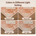thumbnail image 7 of Design&I 5'x7' Washable Area Rug Flatweave & Daily Traffic Ready Orange Terracotta Burnt Print Ornamental Border Vintage Retro for Guest Room, Lounge, Apartment, 7 of 7