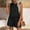 Black, variant on Two Piece Sets For Women Casual Linen Tank Tops Lounge Short Matching Set Spring Travel Summer Beach Clothing