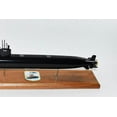 thumbnail image 5 of USS Montpelier SSN-765 (Black Hull) Submarine Model,Navy,Scale Model,Mahogany,20 inch,LA Class, 5 of 5