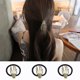 thumbnail image 2 of Diseño novedoso Cráneo del pelo de la mano del lazo del pelo del pelo de cola de caballo titular para las mujeres (de oro), 2 of 5