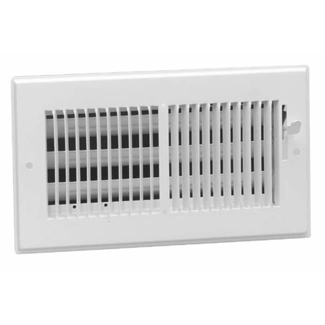 Hart Cooley American Metal 10in. X 4in. White Steel Wall Diffusers