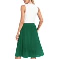 thumbnail image 4 of ZXIHZF Jupe Midi Plissée Fluide en Chiffon Classique pour Femmes, 4 of 5