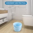 thumbnail image 3 of HLONK Shower Bucket Camping Plastic Buckets with Handles Travel Sky-blue, 3 of 7