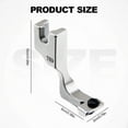 Tingzi Adjustable Invisible Zipper Guide Presser Foot for Sewing