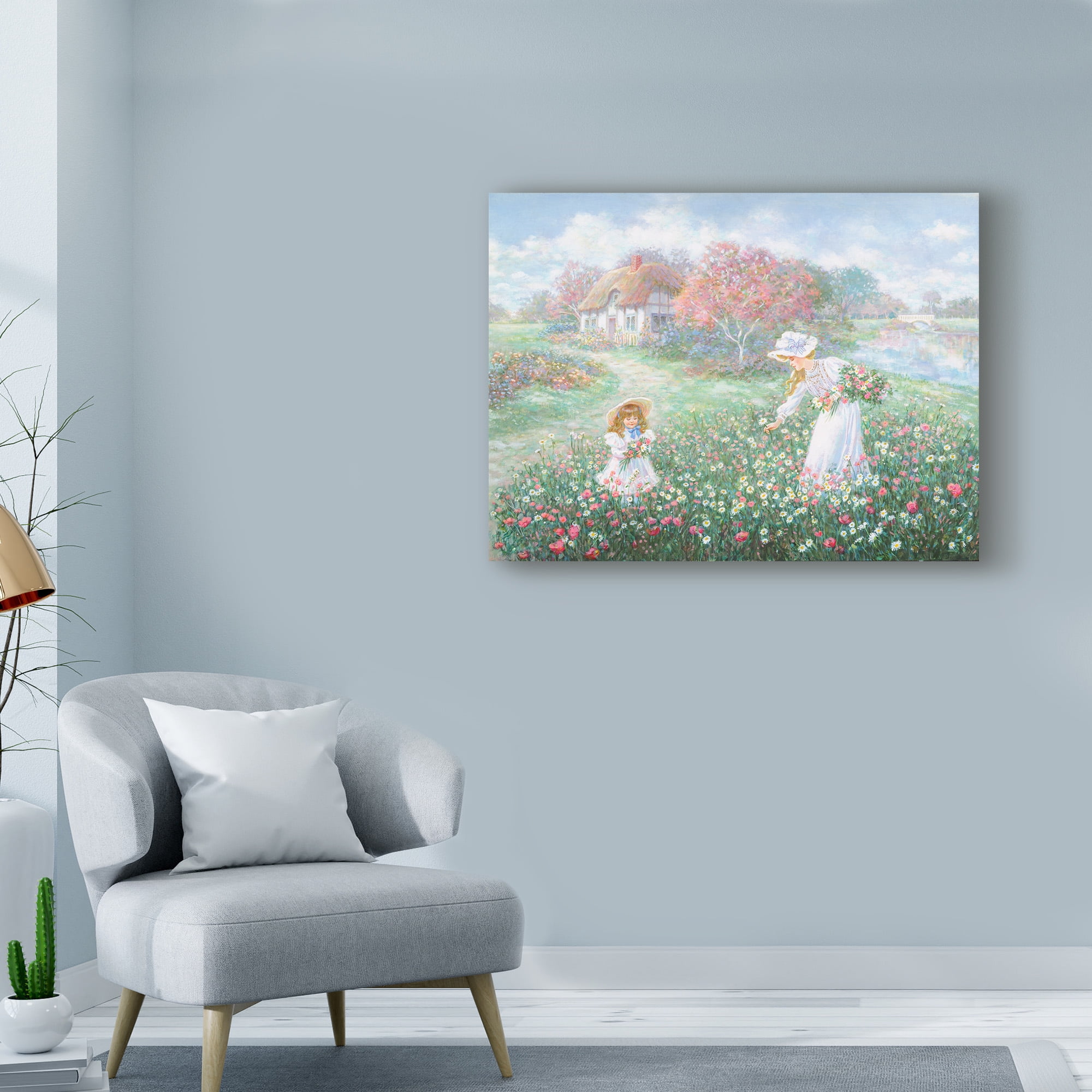 Trademark Fine Art 'Country Hues' Canvas Art by Lee Dubin