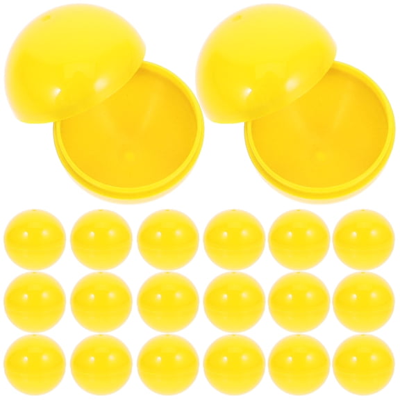 SKISUNO Raffle Balls Yellow 30Pcs 1.57X1.57X1.57in