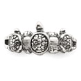 thumbnail image 5 of Sterling Silver Antiqued Turtle Ring, 5 of 6