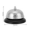 thumbnail image 5 of Cergrey Stainless Steel Dinner Call Bell Desk Service Bell for Kitchen Coffee Shop Restaurant, Loud Crisp, Desk Bell, 5 of 5