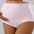 thumbnail image 2 of HVOBTTY Women's Seamless High Waist Briefs Solid Color Ribbed Underwear Stretch Breathable Slim Sport Panties, 2 of 5