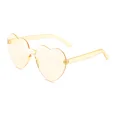 thumbnail image 1 of Colorful Hearts Rimless Sunglasses Gong Bohan unisex, 1 of 2