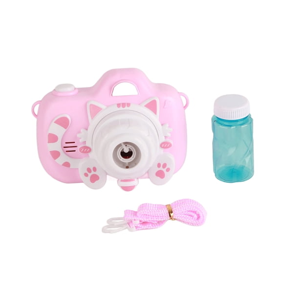 Soplador de burbujas, máquina de burbujas con cámara para niños, cámara de burbujas, máquina de burbujas de juguete, diseño revolucionario
