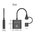 thumbnail image 2 of Lector de Tarjetas CFexpress Tipo B de 10 Gbps, USB 3.2 Gen2, USB-C, CFe, Compatible para Sistemas Operativos Android, Win XP/Vista/7/8/8.1/10/11, 2 of 5
