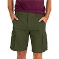 thumbnail image 2 of YouLoveIt Men's Cargo Shorts Relaxed Fit Casual Work Shorts Big & Tall Men's Cargo Shorts with Pockets, Breathable, 2 of 3