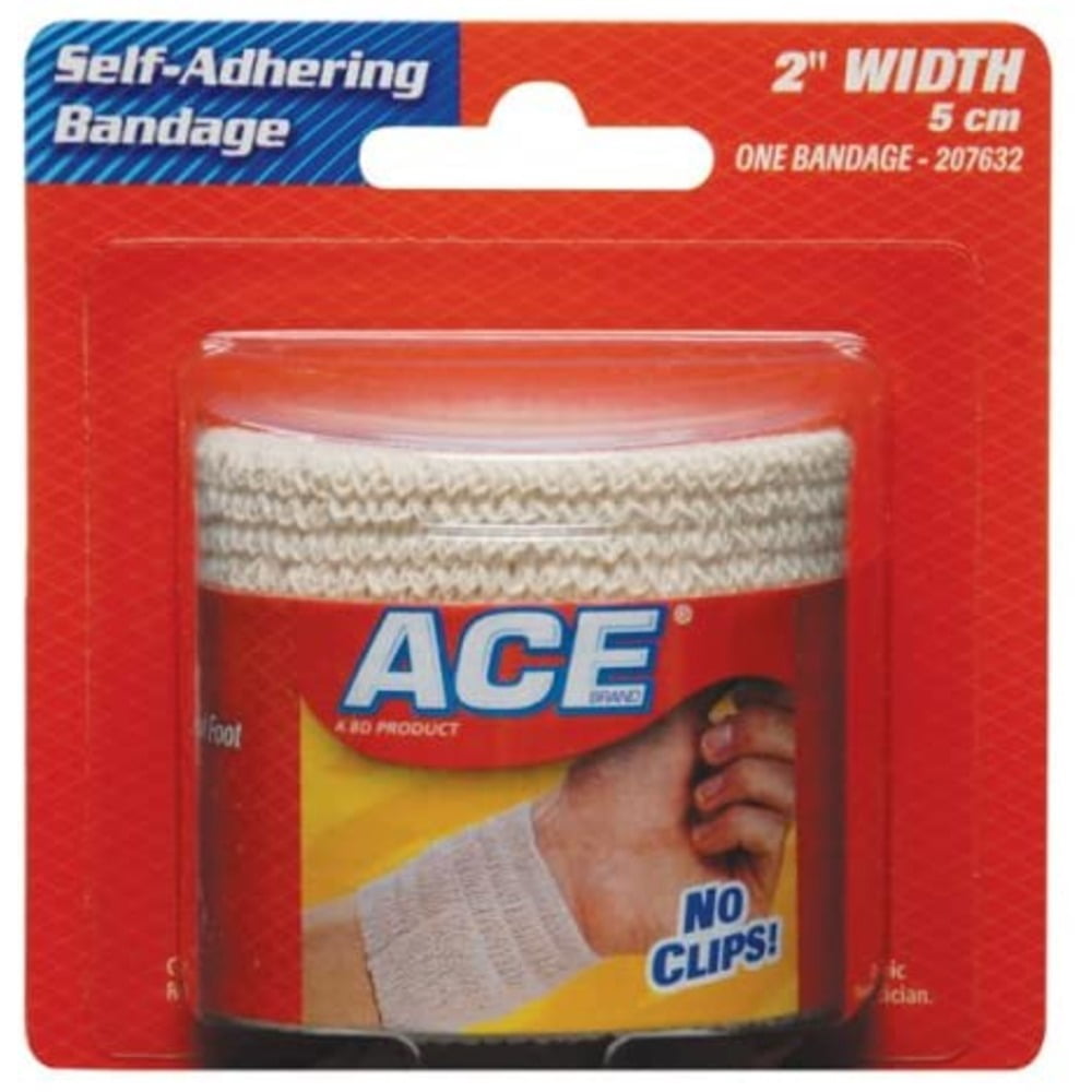 Ace Elastic Athletic Bandage with Size 2 inch, 7460 1 Piece