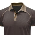 thumbnail image 4 of Erwazi Mens Collared Neck Short Sleeve Tee Shirts Workout Athletic Lightweight T-Shirt, 4 of 4