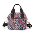 thumbnail image 4 of ibiyuan Large Tote Bags For Women Floral Print Nylon Adjustable Strap Crossbody Messenger Shoulder Bag for Women, Casual Travel Daily Handbag Birthday Gifts, 4 of 4
