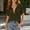 Army Green, variant on WRFWUL Womens Ribbed Knit Short Sleeve Shirts Stretchy Slim Fit V Neck Collared Summer Business Casual Office Blouses