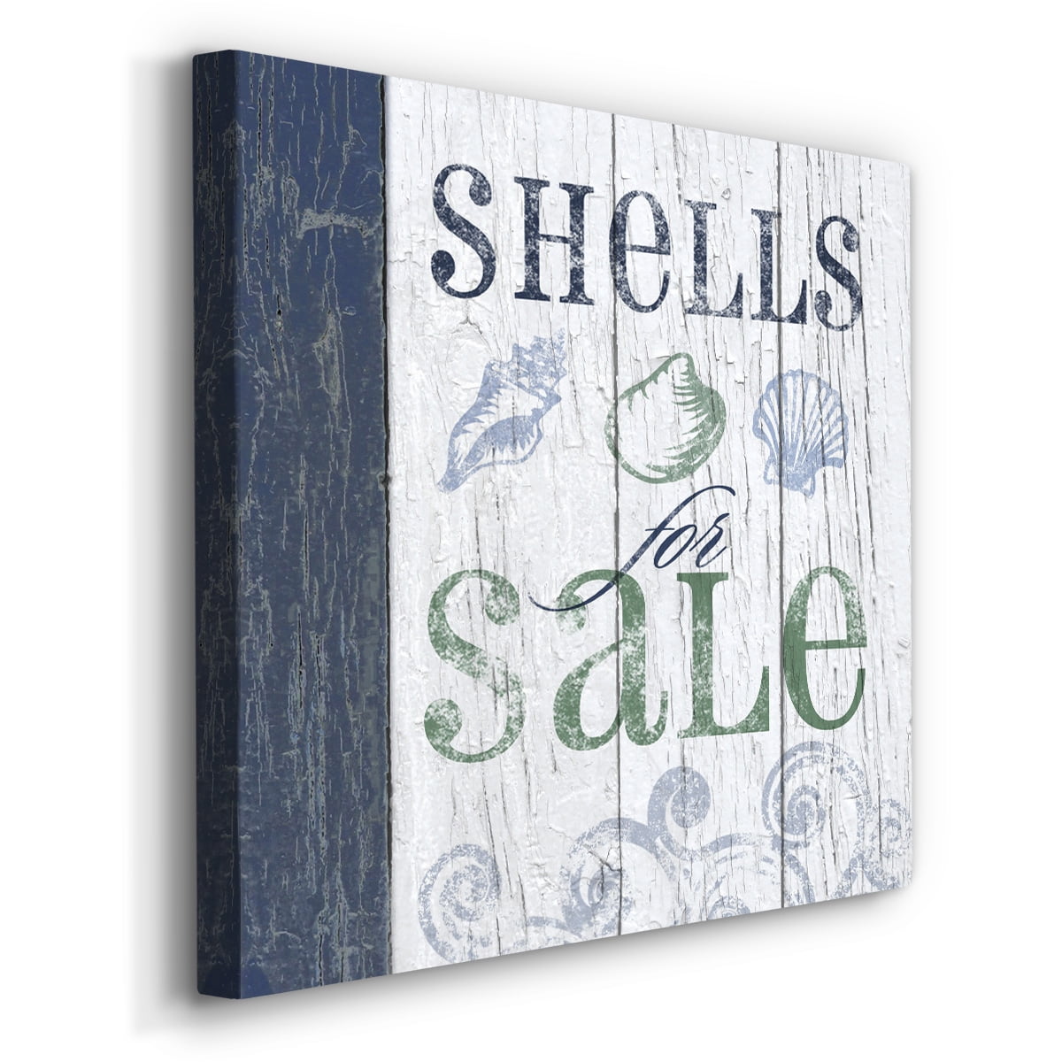 Wexford Home Beach Sign II-Premium Gallery Wrapped Canvas, 40" x 40" - Ready to Hang