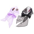 thumbnail image 1 of Neck Scarves Thin Mesh 2PCS Butterfly Polyester Scarves Summer Scarves for Women, 1 of 10