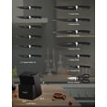 thumbnail image 5 of Knife Set, 15 Pieces Knife Sets for Kitchen with Block, Dishwasher Safe Kitchen Knife Set with Built in Sharpener Block, German Stainless Steel Knife Block Set, Black, 5 of 5