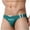 Green, variant on ZVNAΖH Swim Briefs for Men, Men's Bikini Swimwear Low Rise Swim Briefs Solid Bathing Suit Sexy Swimsuit with Elastic Drawstring