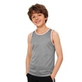 thumbnail image 5 of BFHHYA Youths Quick Dry Athletic Shirts Mesh Sleeveless Round Neck Tops Casual Basketball Jerseys Boys Girls Size 3-18 Years, 5 of 6