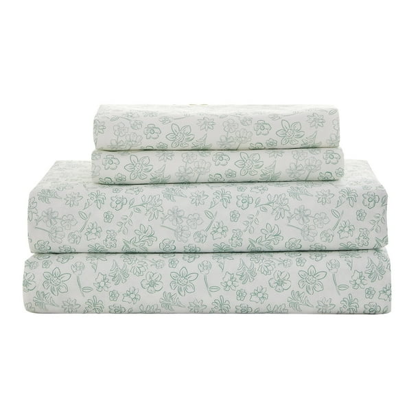 Gogreen Juego de Sábanas California King de 4 Pzas de Algodón 100% con Bolsillo Profundo de 16 Pulgadas, Juego de Sábanas King Súper Suave y Transpirable, Juego de Sábanas King de Lujo para Decoración Del Hogar, Regalo para Mujeres y Hombres