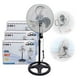 thumbnail image 1 of 3pz Ventilador 3 en 1 Circular De Aire Piso y Pared 18 Pulg, 1 of 9