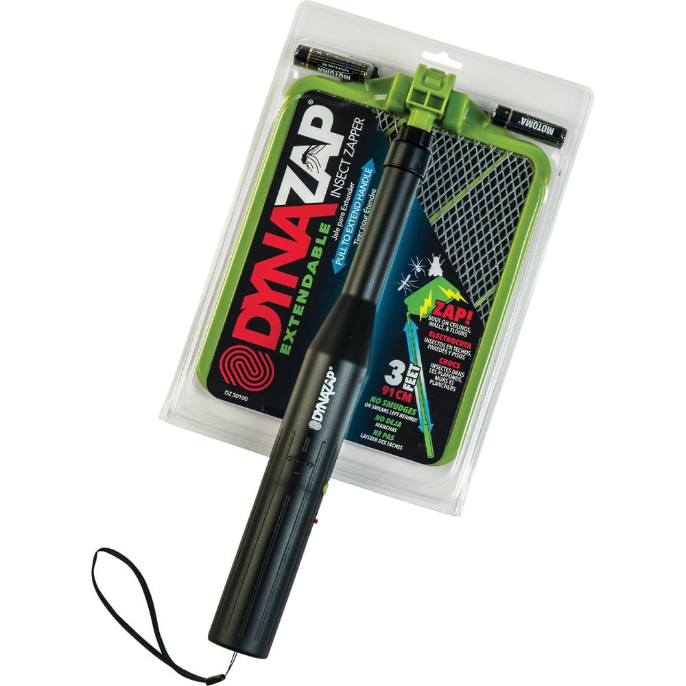 Dynatrap Dynazap Battery Operated Extendable Hand Held Bug Zapper