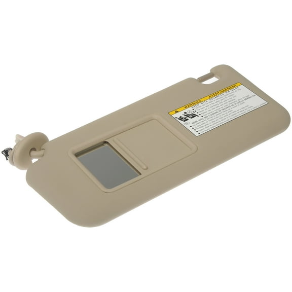 Dorman 74200 Driver Side Sun Visor Assembly for Specific Toyota Models, Beige