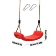 thumbnail image 3 of Ovzne Children's Swings Indoor Swings Outdoor Swings Swings Seat Curved Plastic Swings With Rope Rocking Chair On Clearance, 3 of 6