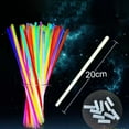 thumbnail image 5 of 100-Pack Colorful Floating Light Sticks for Kids - 8 Snap & Glow Party Supplies, Pool & Bathtime Safe, Non-Leaking, 10-14 Hour Glow, Perfect for Birthdays, Carnivals, Concerts & More, 5 of 9