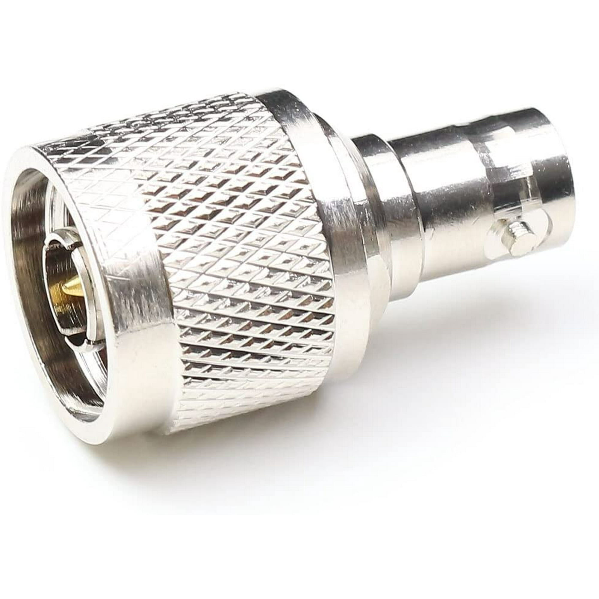 Adaptateur Connecteur RF BNC Femelle Vers N Mâle - Uxcell Laiton Nickelé 2pcs