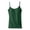 Blackish Green, variant on ZNQHFRE Solid Modal Built‑in Fixed Cup Camisole for Women, Adjustable Thin Strap Sleeveless Layering Tank Top L
