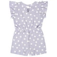thumbnail image 4 of Modern Moments By Gerber Toddler Girl Ribbed Ruffled Romper, (12 months - 5T), 4 of 8