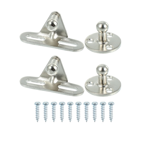 Coche Gas Resorte Montaje Soporte 10mm con Tornillos Juego de 4