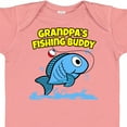 thumbnail image 4 of Inktastic Grandpa's Fishing Buddy (blue) Boys or Girls Baby Bodysuit, 4 of 5