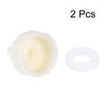 thumbnail image 4 of Unique Bargains ABS Hose Barb Fittings Coupler, 6mm Barb x G1/2 Female Thread, White 2Pcs, 4 of 5