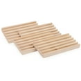thumbnail image 5 of Wood Domino Racks, Set of 4 Trays for Mexican Train and other Dominoes Games, for Families and Kids Ages 8 and up, 5 of 9