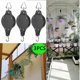 thumbnail image 5 of 3 Pack Plant Pulley Hanger, Retractable Plant Hook Pulley, Adjustable Heavy Duty Plant Hanging Pulleys For Garden Baskets & Bird Feeder, 5 of 5