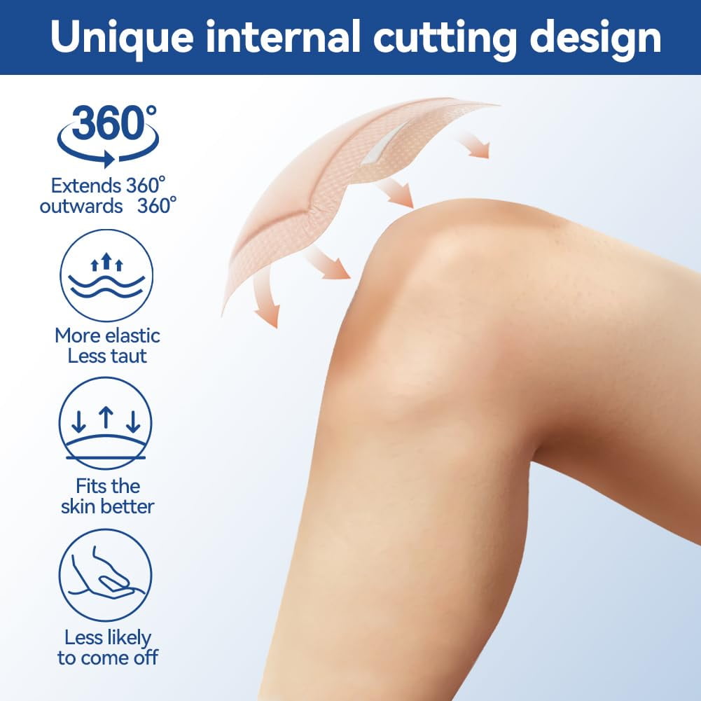 Dimora Super Absorbent Wound Dressing, Gentle Adhesive Bandages, Self-Adhesive Bandages with Ultrasorb Polymer, Heavy Exudate Wound Pad, 5"X 5" 10 Packs