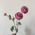 thumbnail image 5 of Ywbawe Artificial Peony Silk Flower Bouquet Home Decor Centerpiece for Table, 1 Sprig, 5 of 5