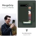 thumbnail image 7 of TUDIA MergeGrip Google Pixel 6a Case 2022 Dual Layer Heavy Duty Phone Case - Pine Green, 7 of 7