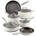 thumbnail image 1 of Juego de utensilios de cocina Anolon Achieve, antiadherente anodizado duro, 10 piezas, 1 of 9