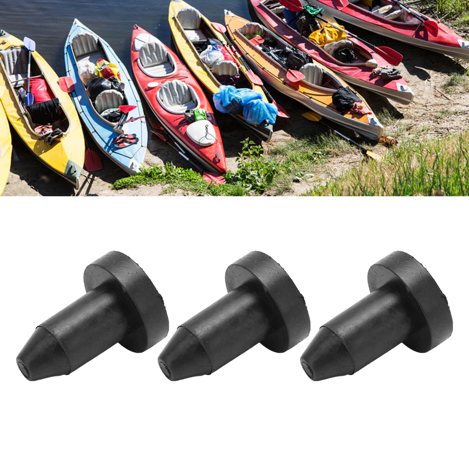 2pcs/set universal drain plug kit plugs bung for dinghy kayak canoes bRU 